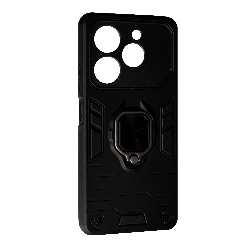 Накладка Armor 2.0 для Tecno Pova 6 Neo  (LI6) чорна-0